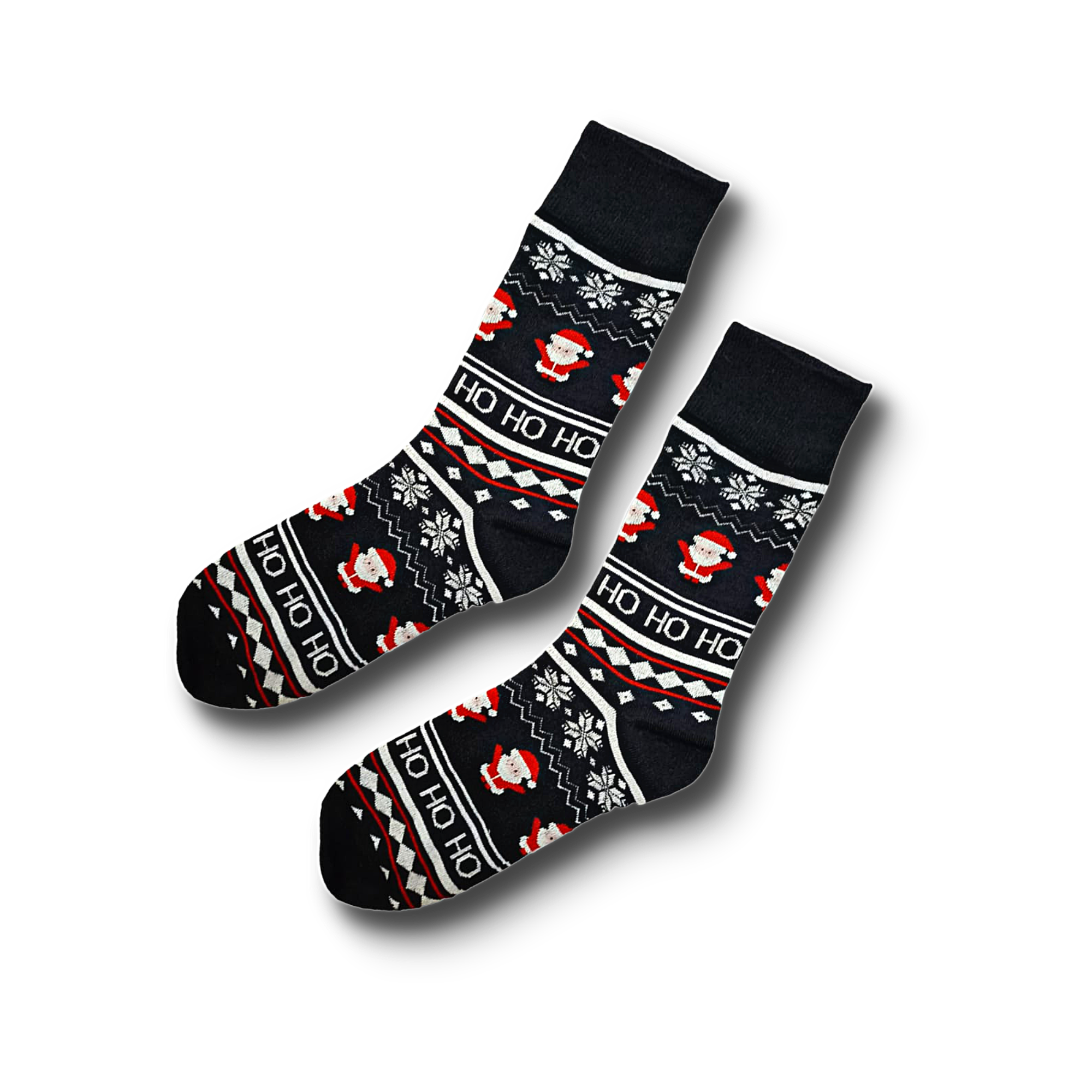Christmas Jolly Santa Men's Socks