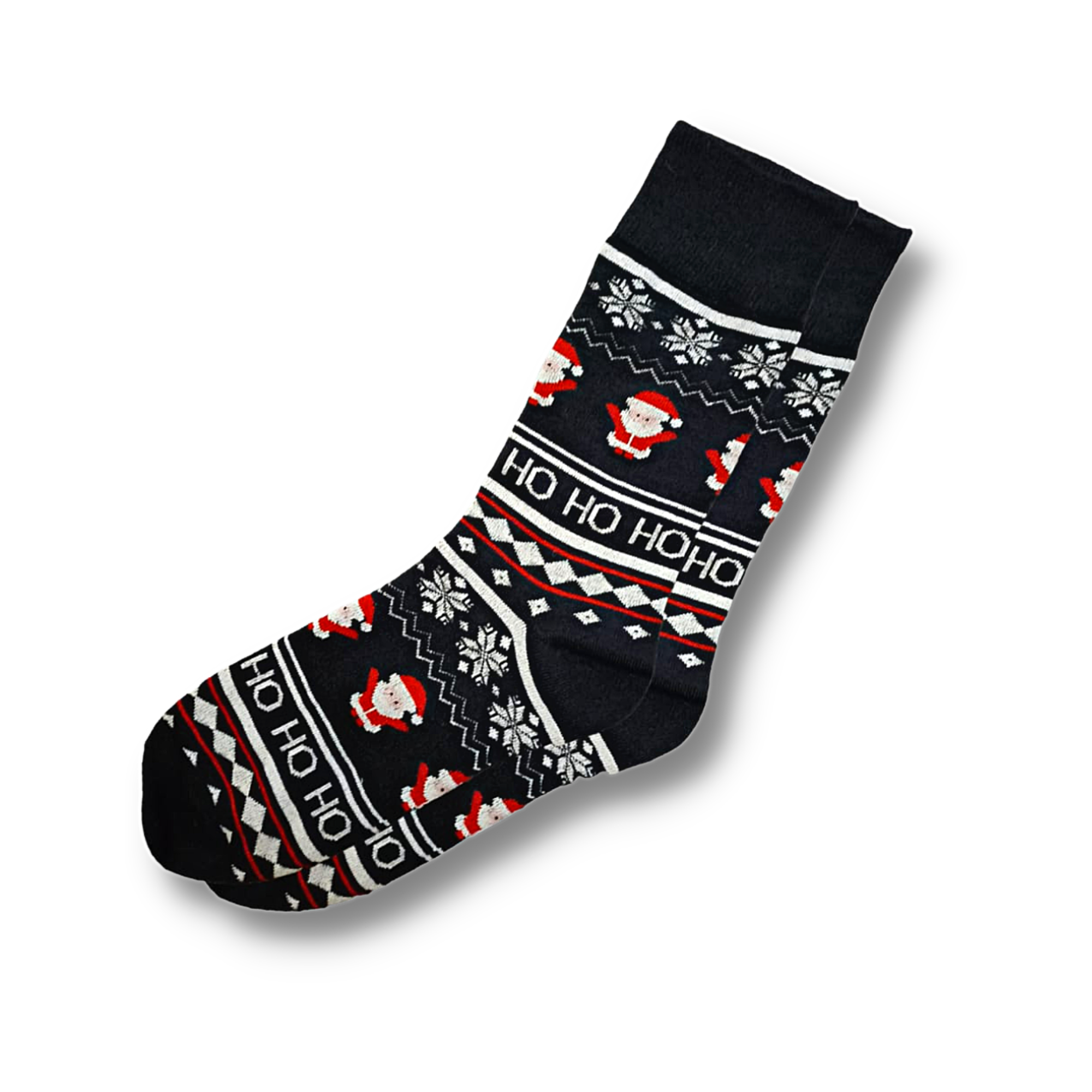 Christmas Jolly Santa Men's Socks