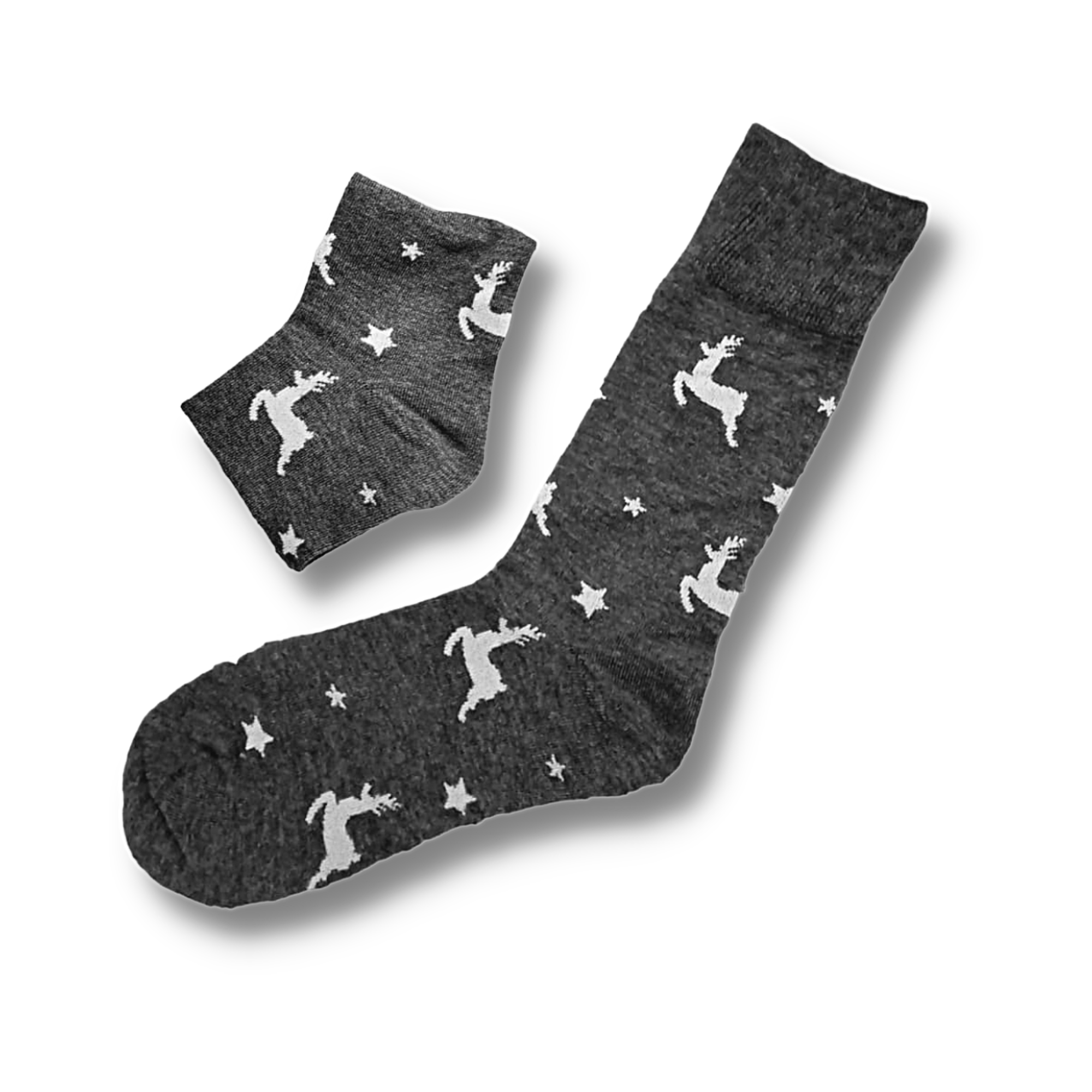 Leaping Reindeer Men's Socks