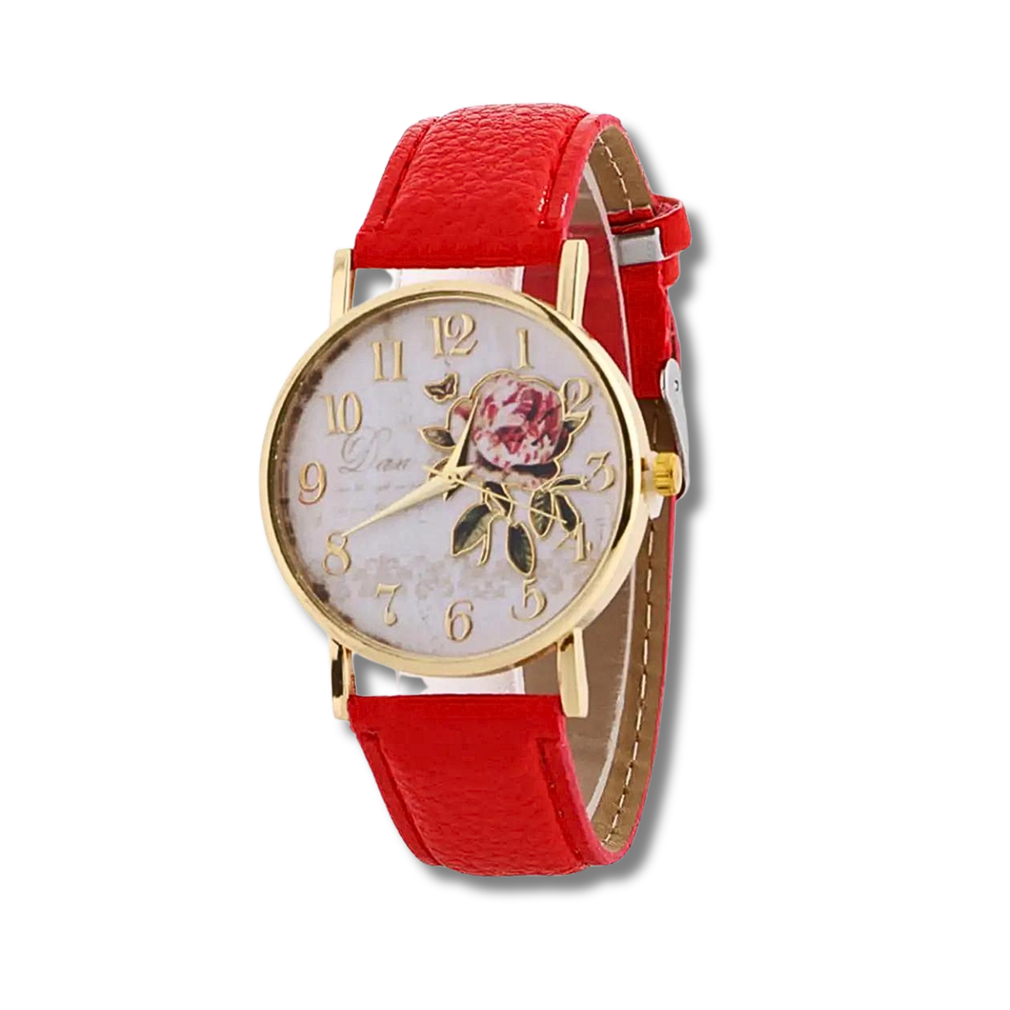 Floral Rose Ladies Watch (Limited Edition Red)