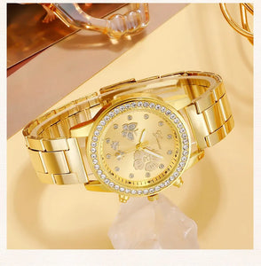 Golden Spring Ladies Watch