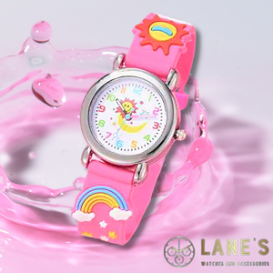 Pink Sky Children's Watch