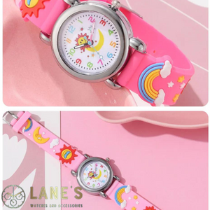 Pink Sky Children's Watch