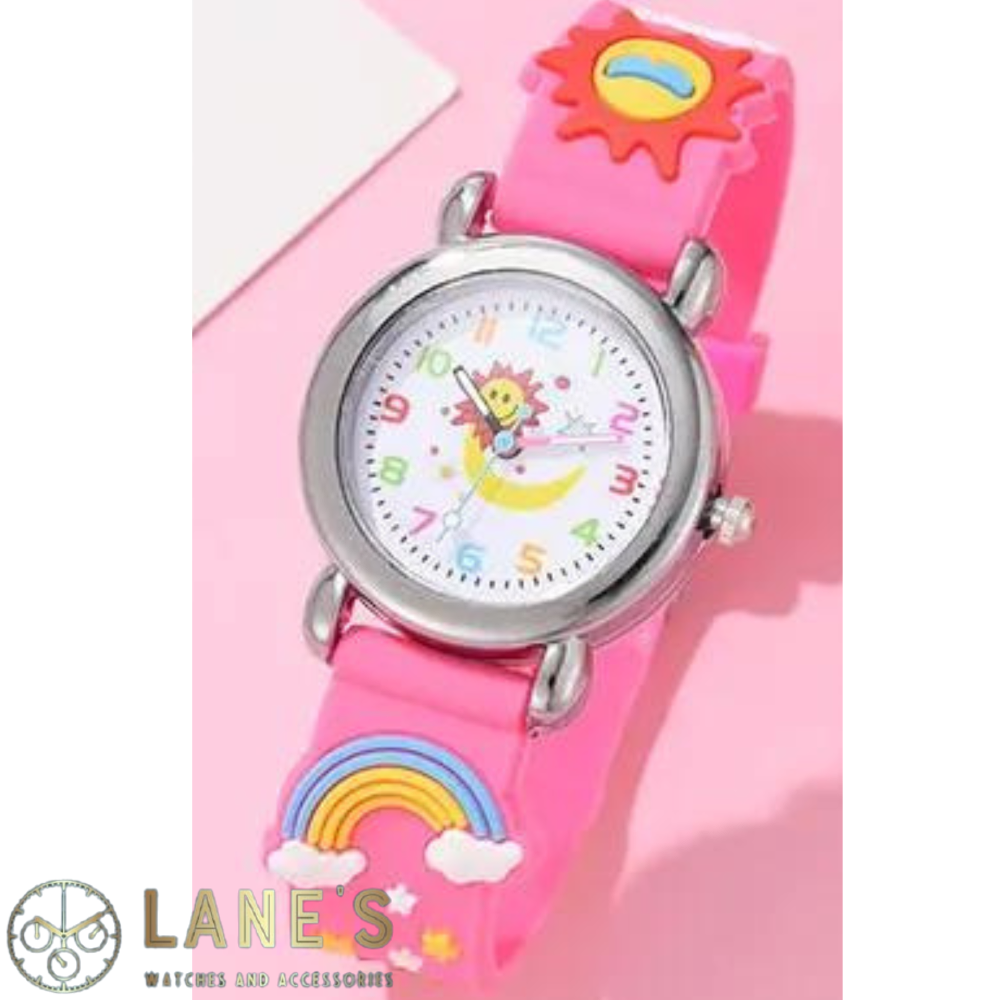 Pink Sky Children's Watch