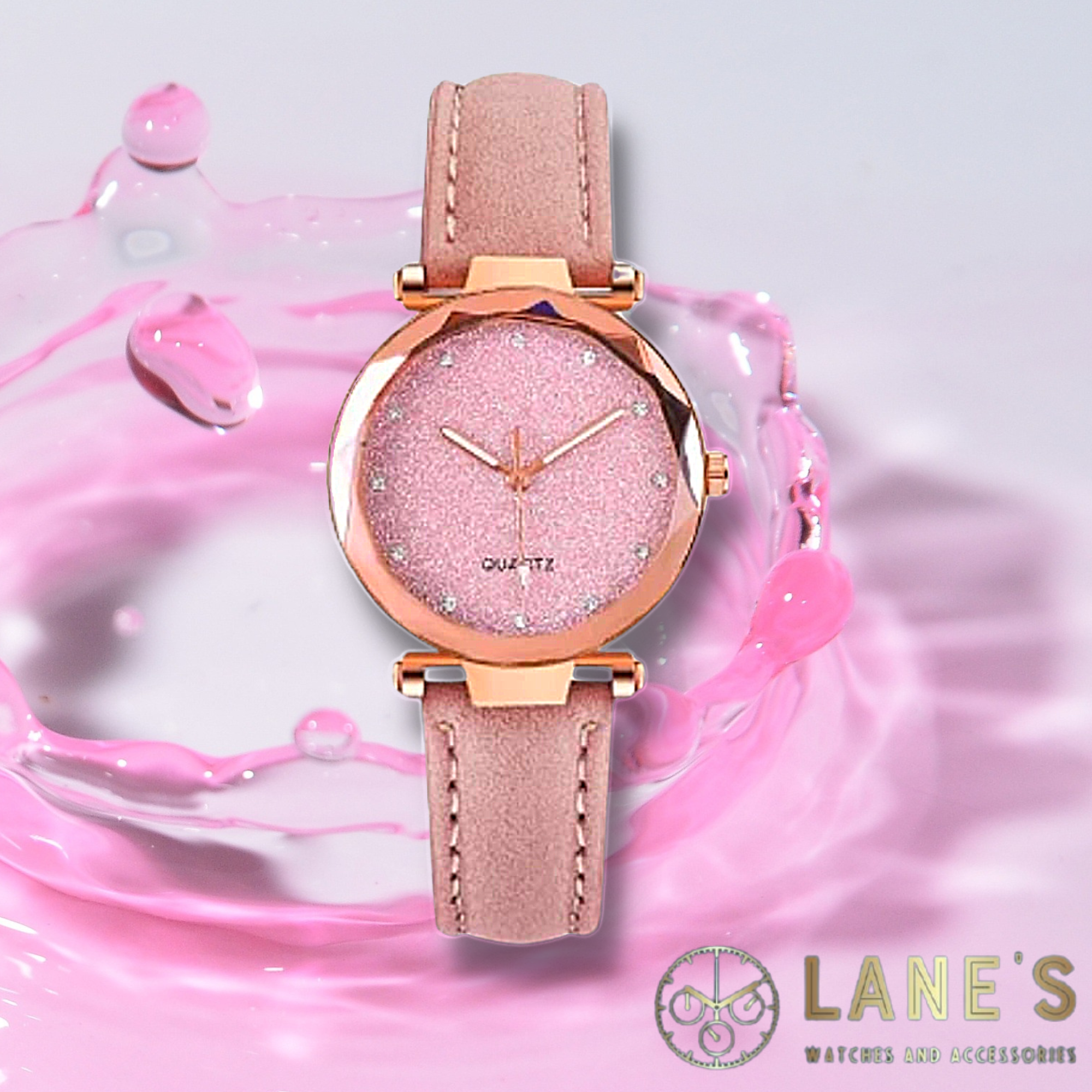 Pink Shimmer Ladies Watch