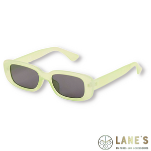 Vanilla Green Rectangle Children's Sunglasses