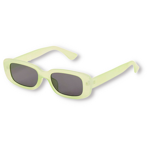 Vanilla Green Rectangle Children's Sunglasses