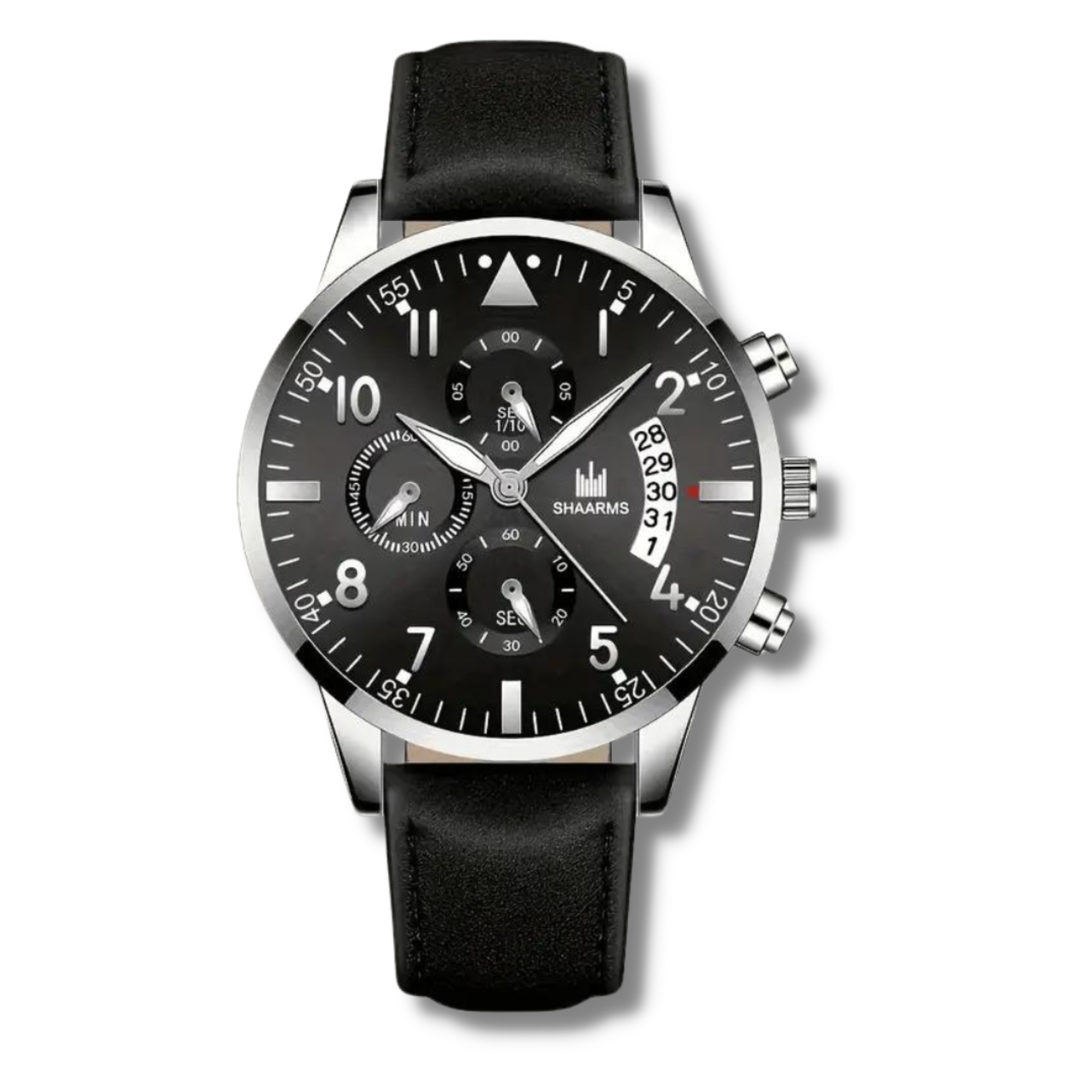 Silver Continental Mens Watch