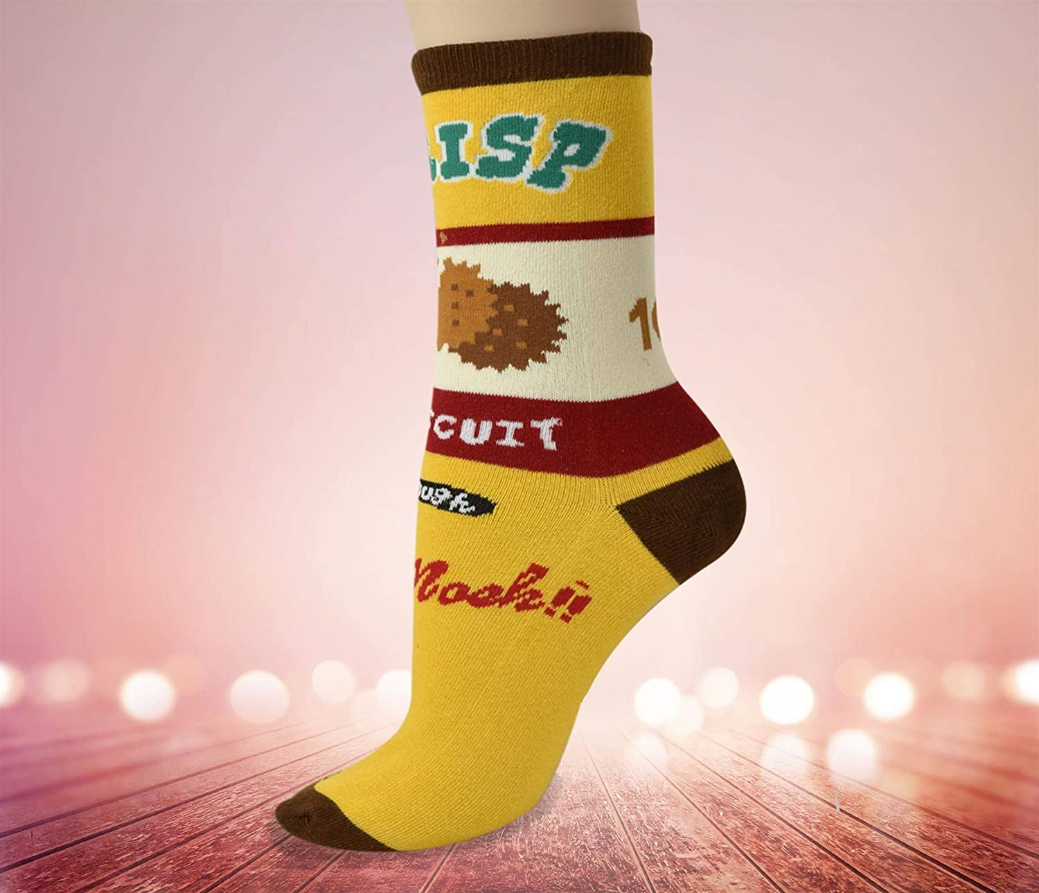 Biscuit Crunch Men's Socks (Size 8-12)