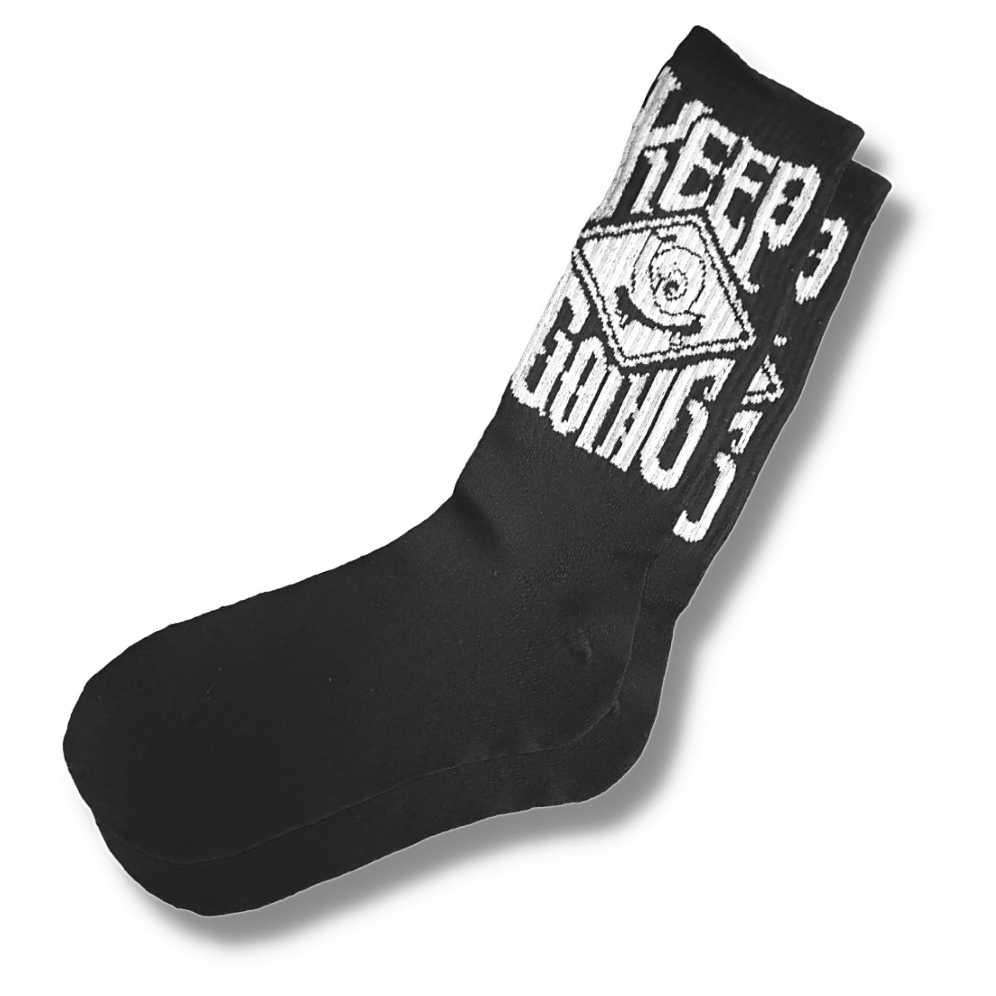 Keep Going (Black) Men's Socks (Size 6-10)