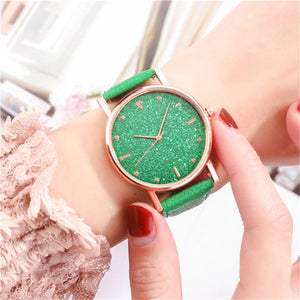 Jade Crystal Ladies Watch