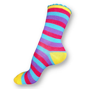 Colourful Stripes Children's Socks (Size 6-8.5, 9-12 & 13-2)