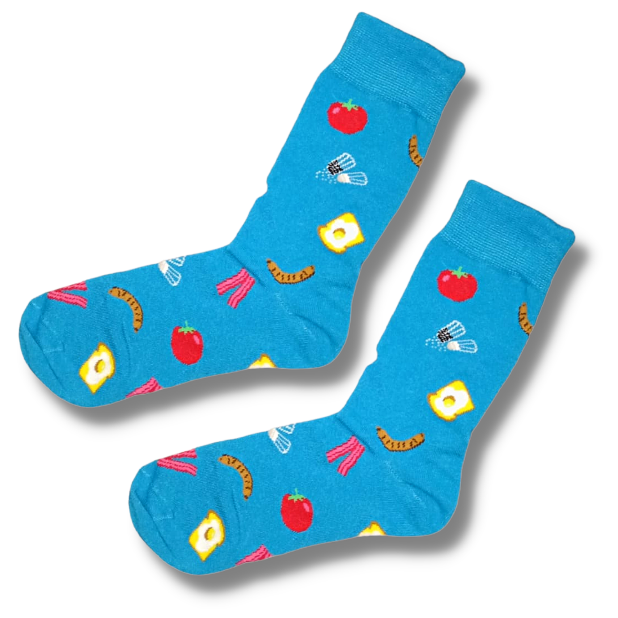 Breakfast in Bed Men's Socks (Size 9-12)