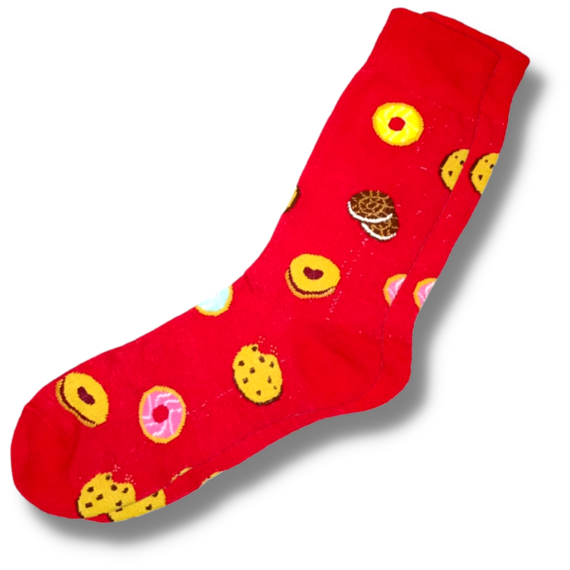 Red Cookies Men's Socks (Size 9-12)