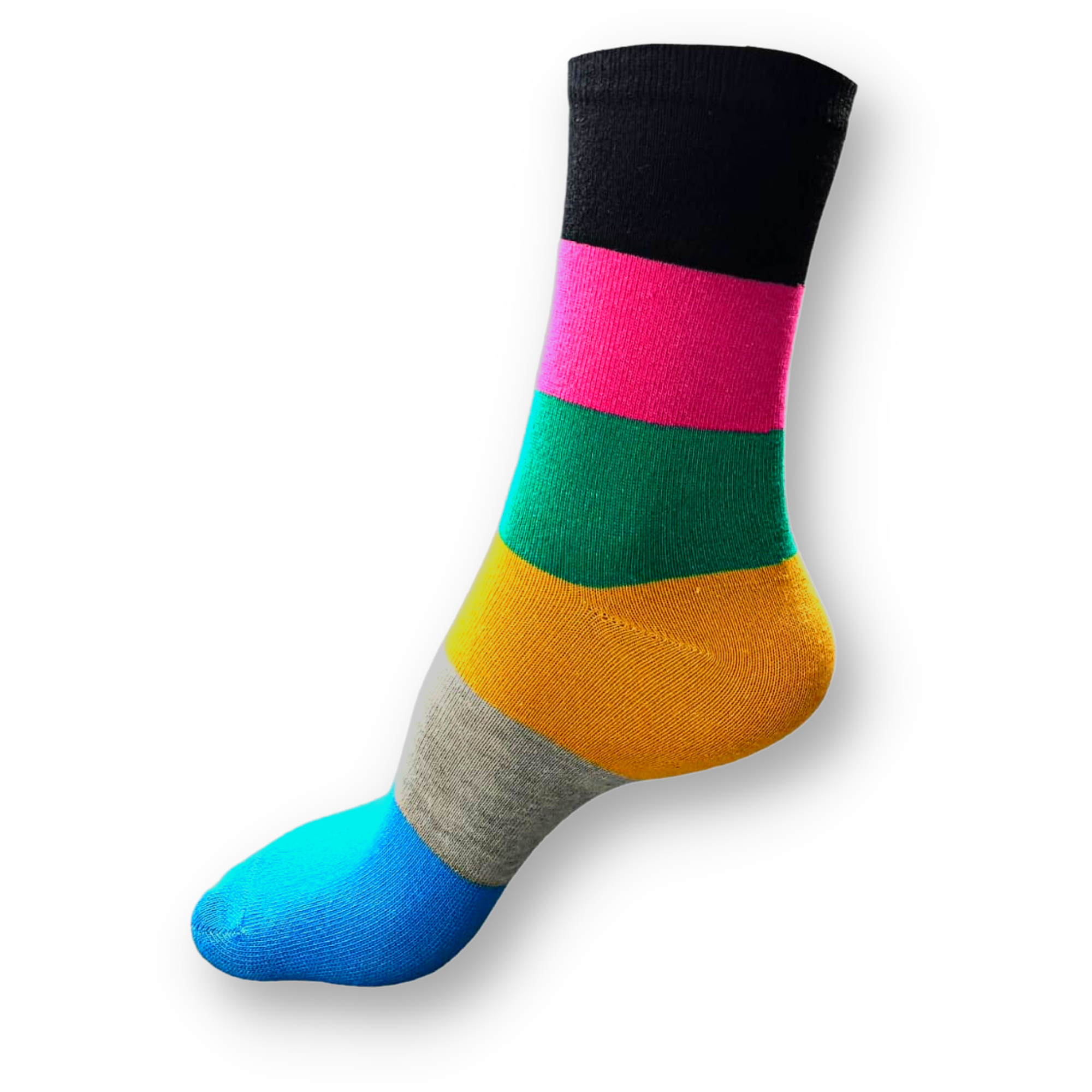 Multi-coloured Ladies Socks (Size 4-7)
