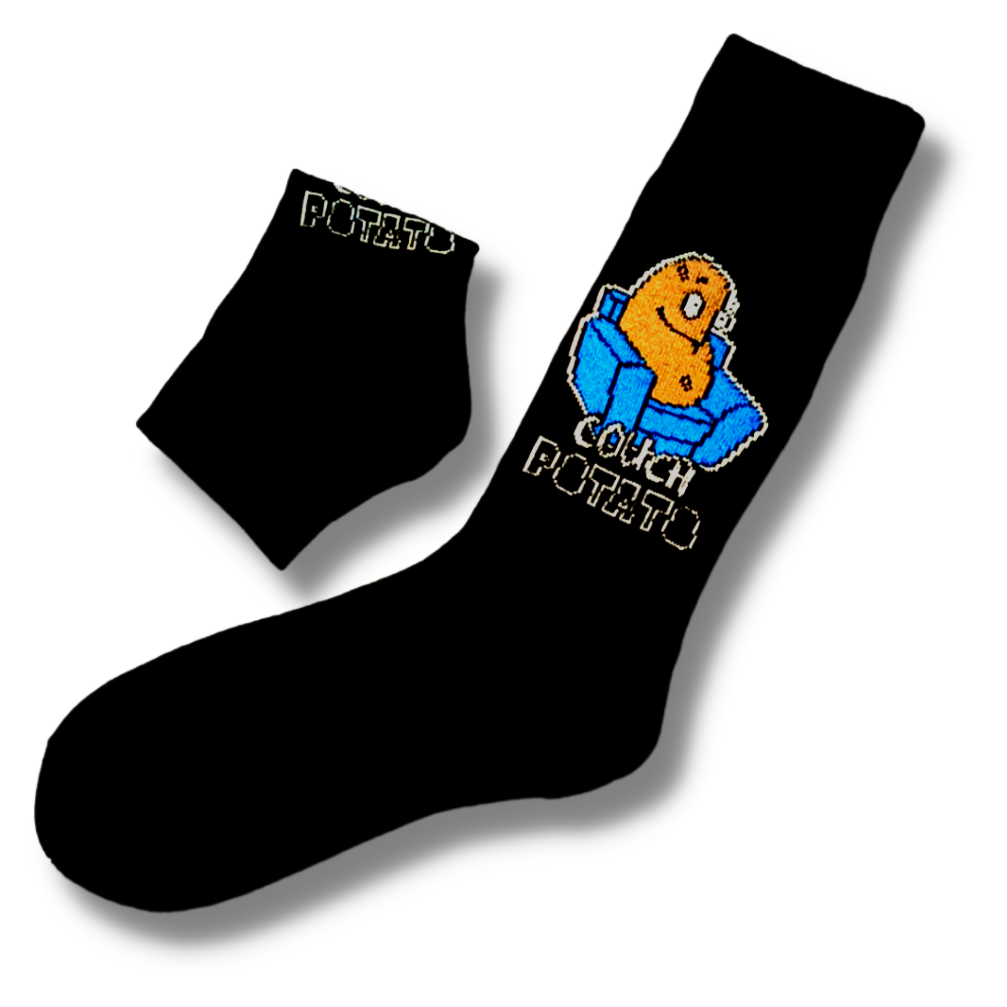Couch Potato Men's Socks (Size 6-11)