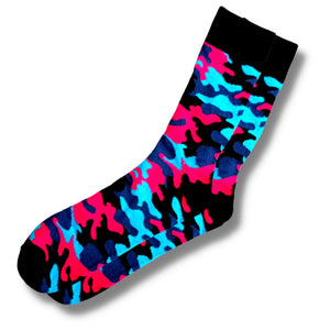 Splashed Colour Men's Socks (Size 7-11)