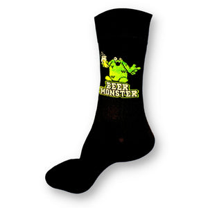Beer Monster Men's Socks (Size 6-11)