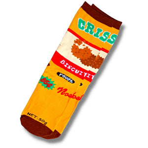 Biscuit Crunch Men's Socks (Size 8-12)