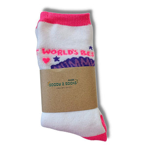 World's Best Mummy Thermal Ladies Socks (Size 4-7)